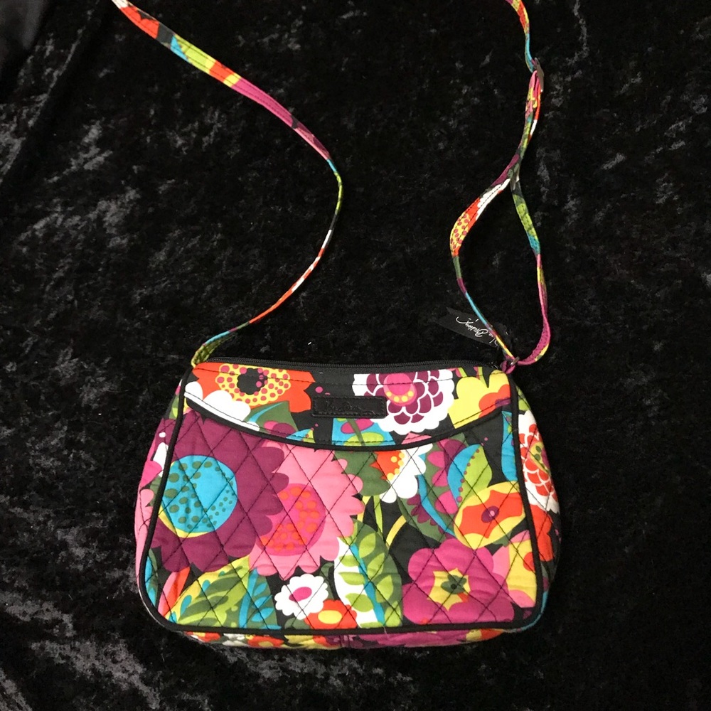 Vera Bradley Little Crossbody Va Va Bloom